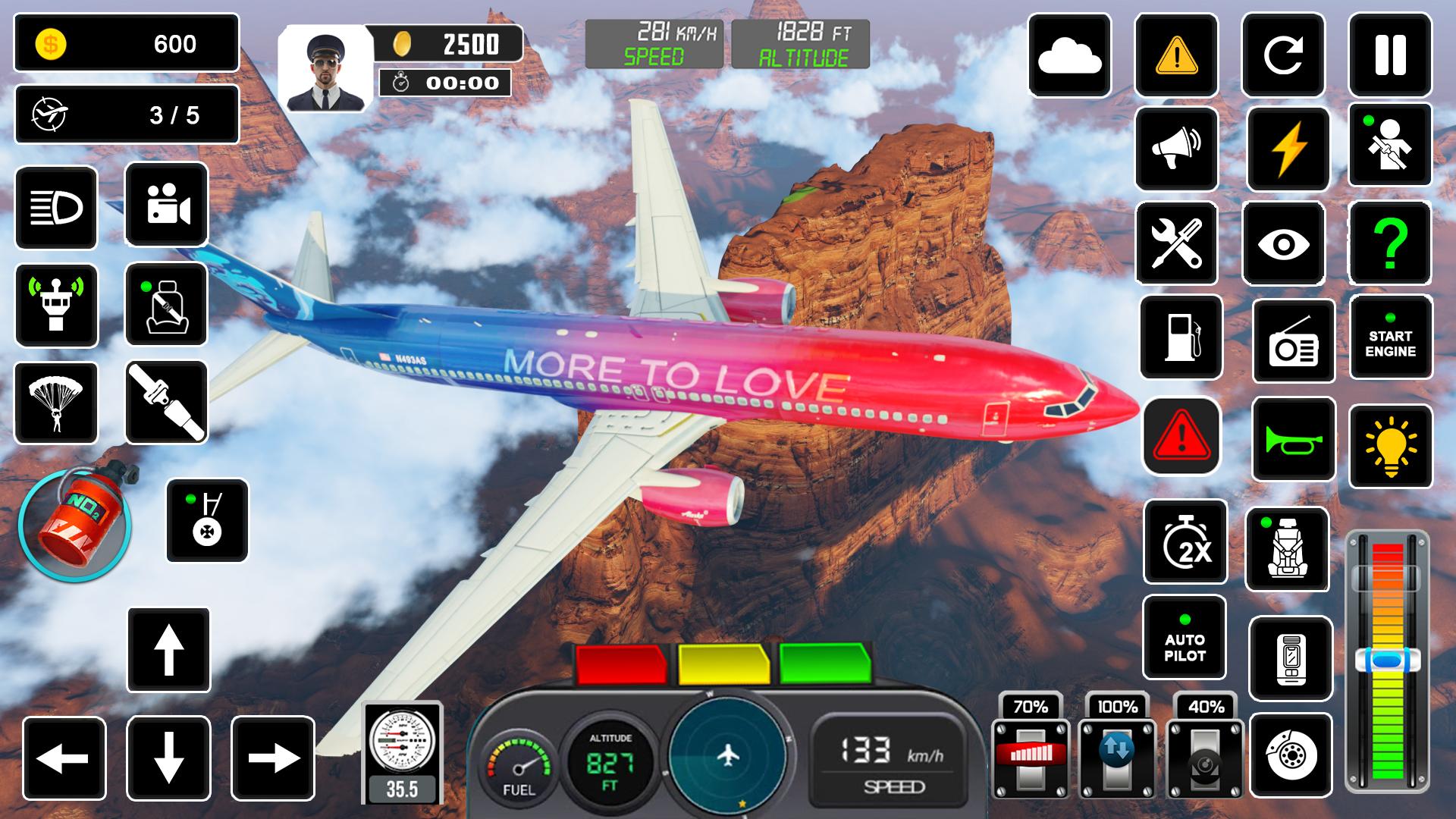 Pilot Flight Simulator Games