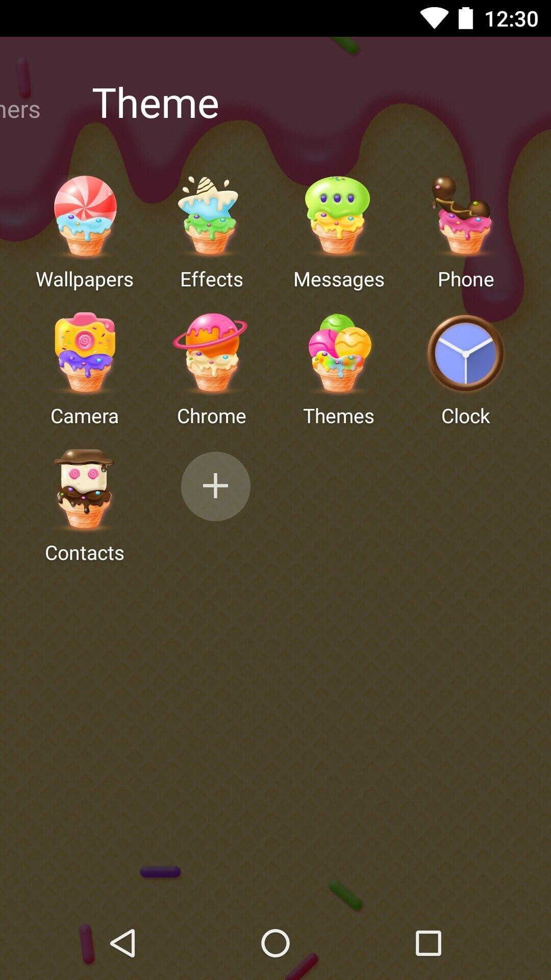 Cartoon Theme - Sweet Ice Cream