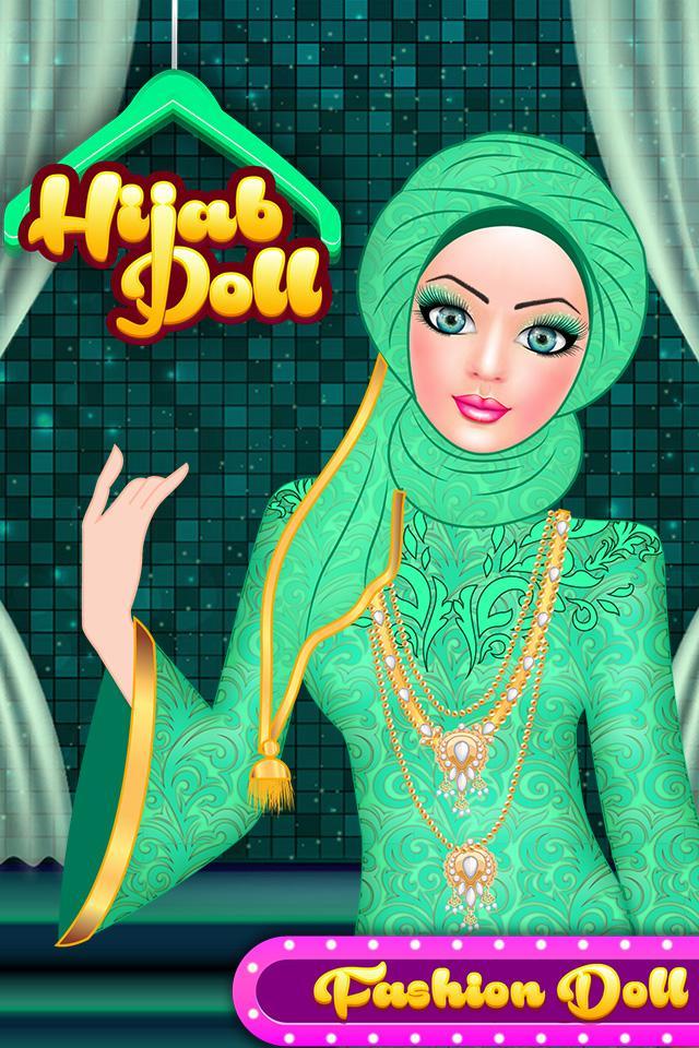 Hijab Doll Fashion Salon Dress