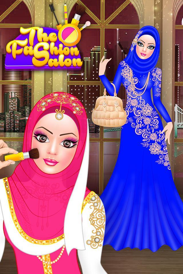 Hijab Doll Fashion Salon Dress