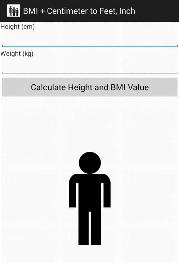 BMI + Centimeter to Feet, Inch