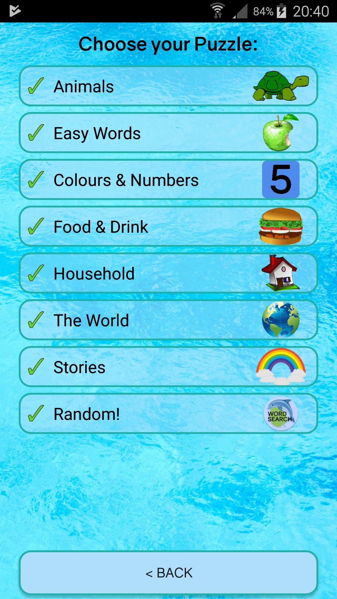 Picture Word Search with Puzzle Printouts