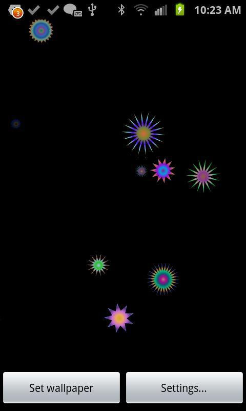 StarBurst Live Wallpaper