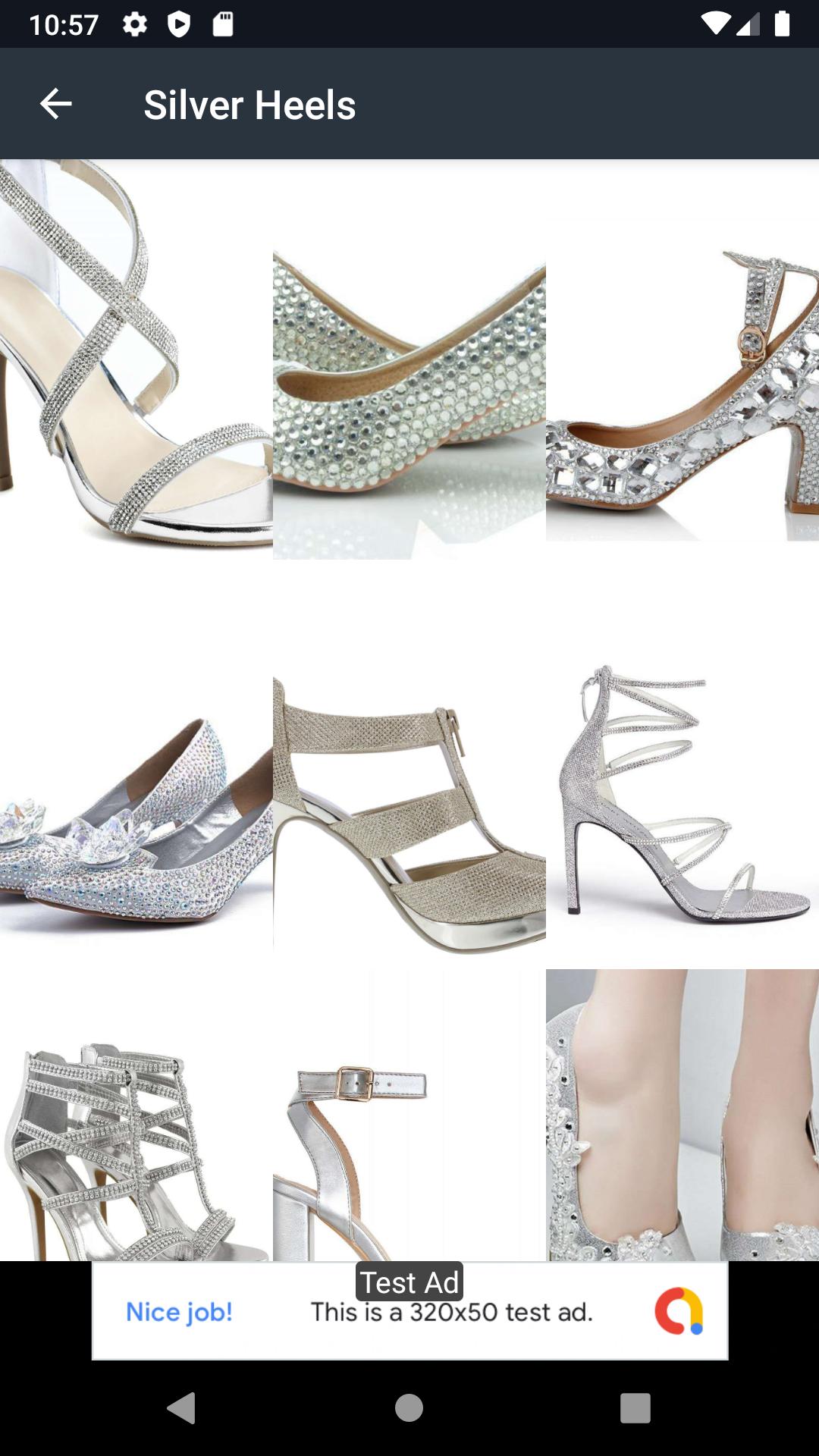 Silver Heels Ideas