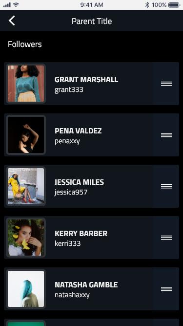 Ionic 3 UI/UX Multipurpose Theme - Neon Blue Dark