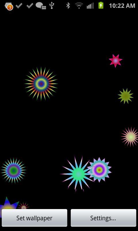 StarBurst Live Wallpaper