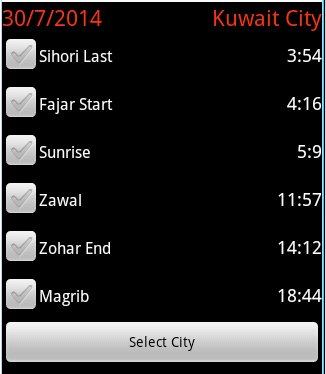 Dawoodi Bohra Hijri Calendar