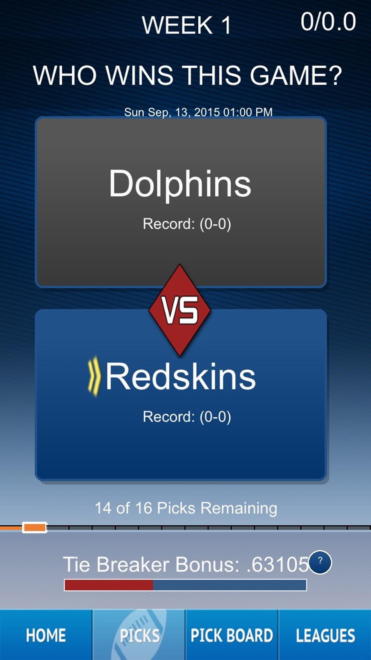 PICK'EM Pro Football