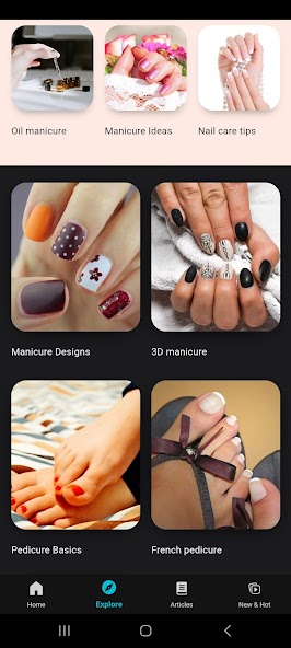 Pedicure and Manicure spa