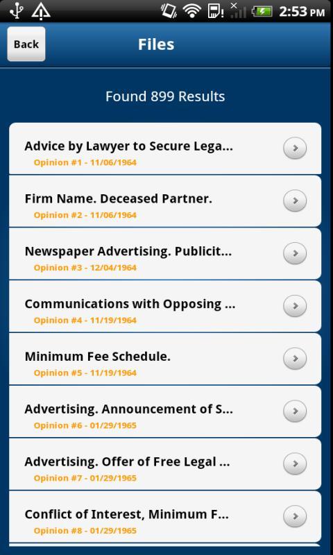 NYSBA Mobile Ethics App