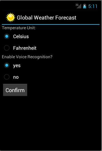 Global Weather Forecast