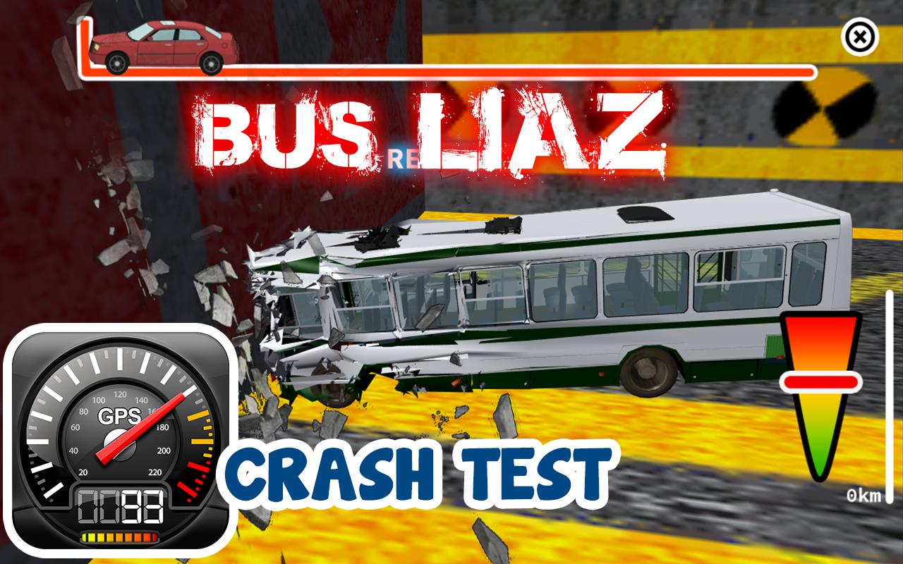 Bus LIAZ Crash Test