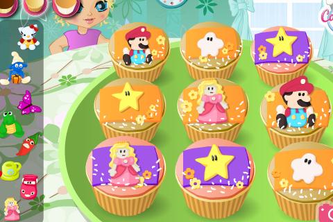 Cute Cartoon Cupcake Bakery