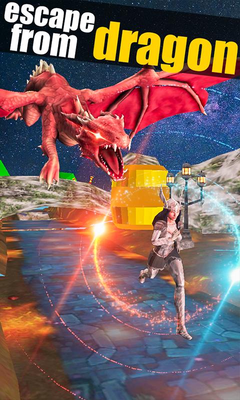 Temple Magician Escape Running in Castle