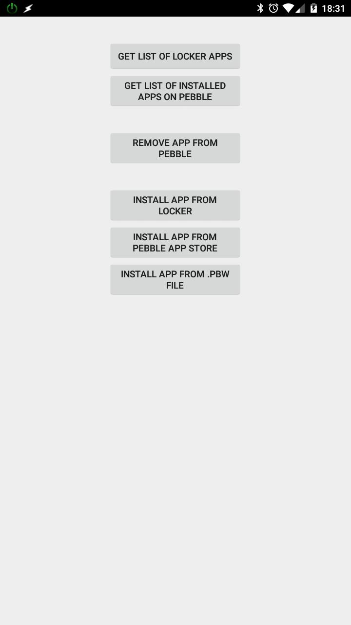 Tasker App Manager for Pebble