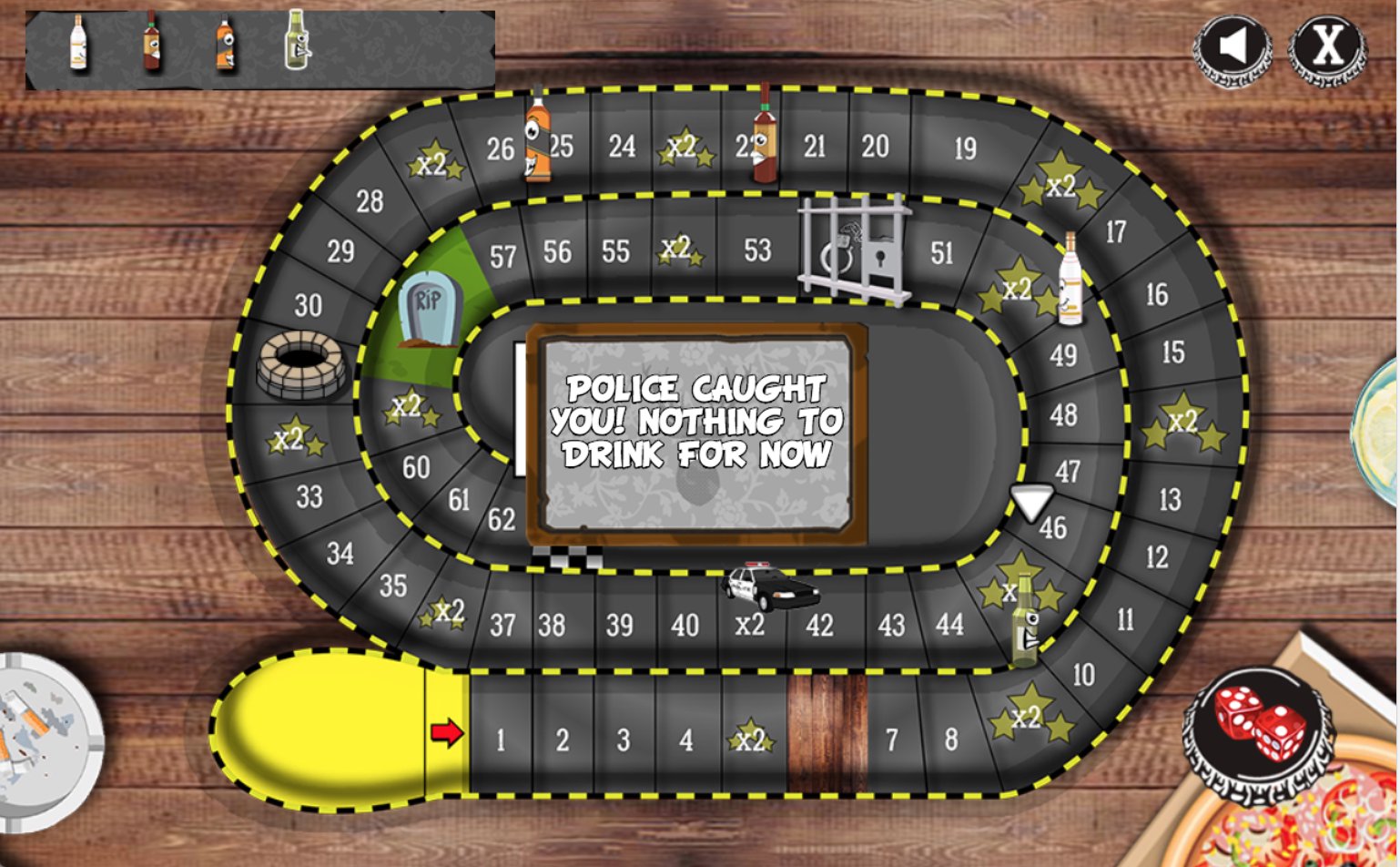 Vodka Game (or Alchool Dragon Game)