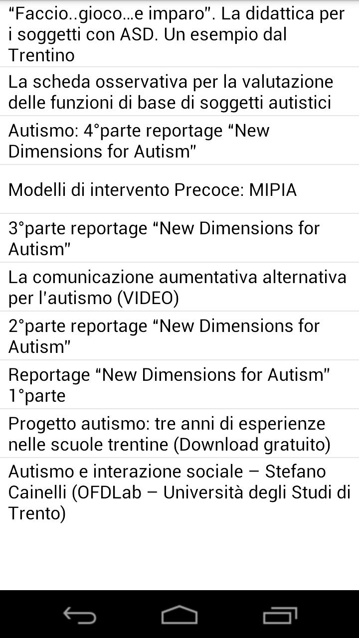 Autismo News