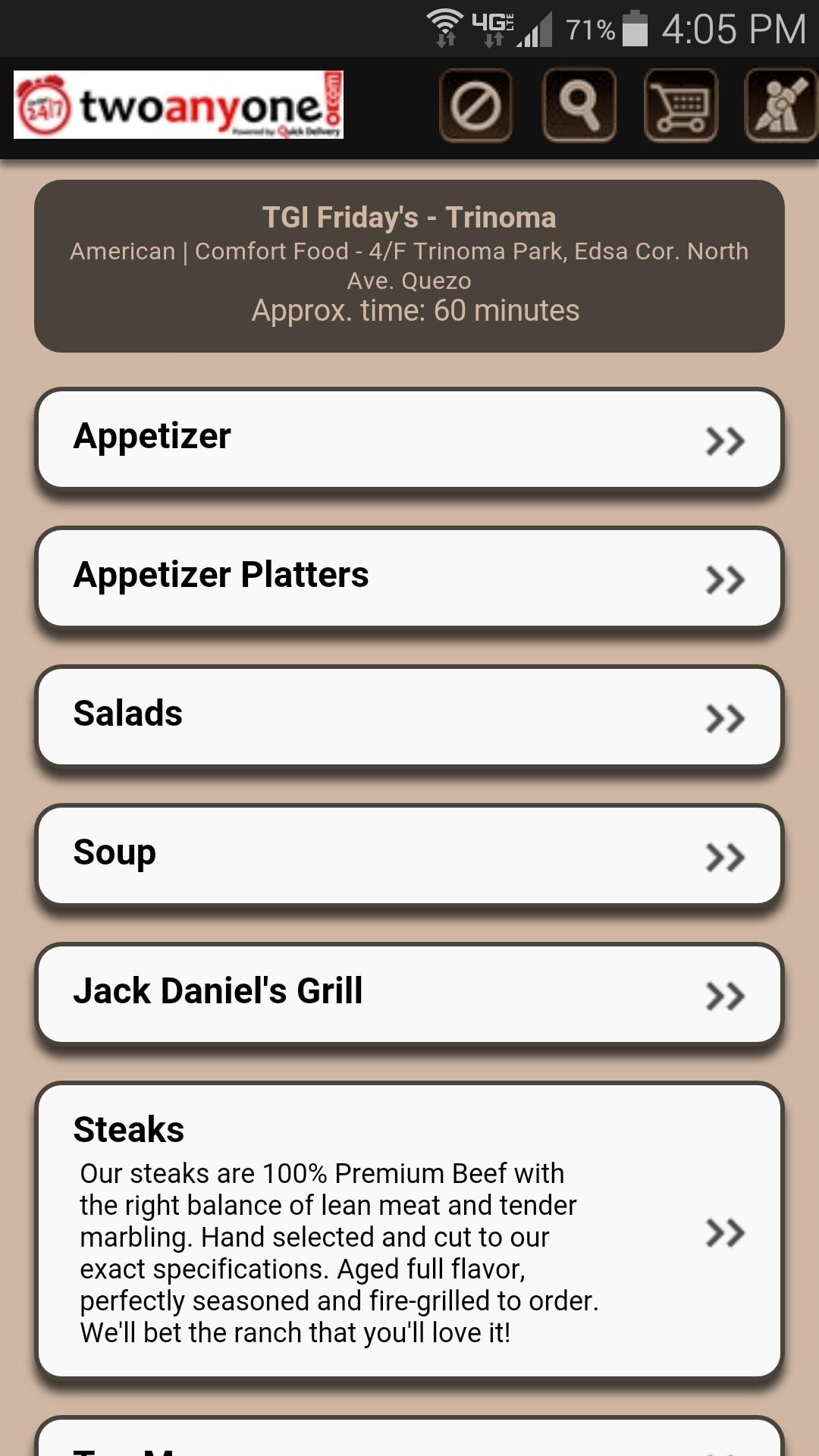 twoanyone Food Delivery