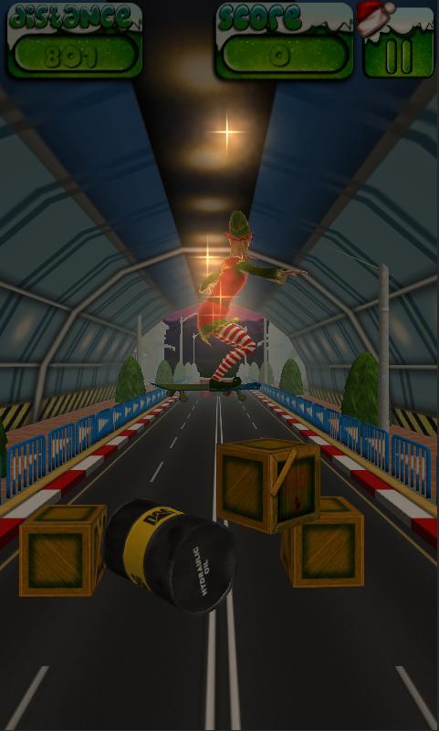 X-Mas Skate Run 3D