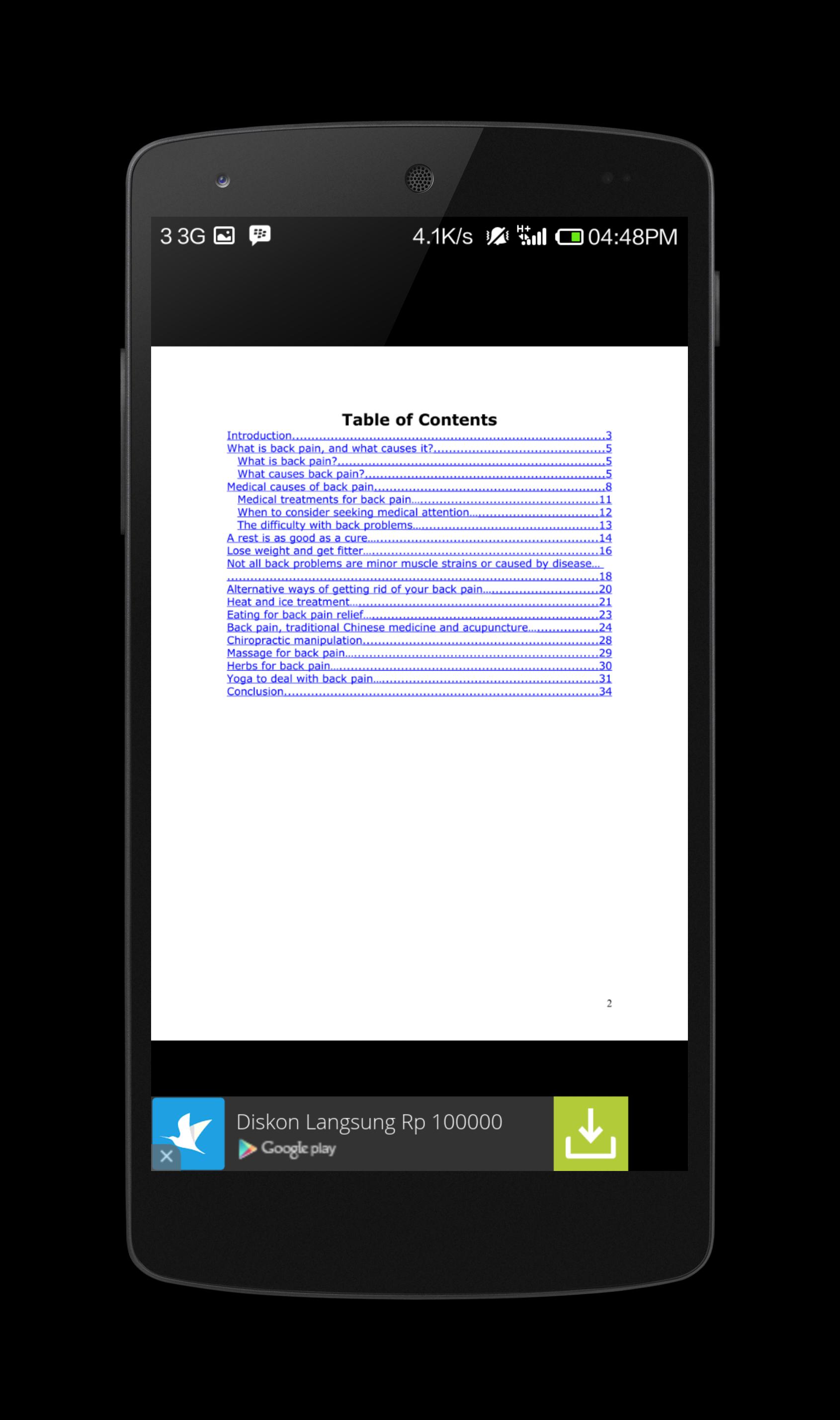 Dealing With Back Pain