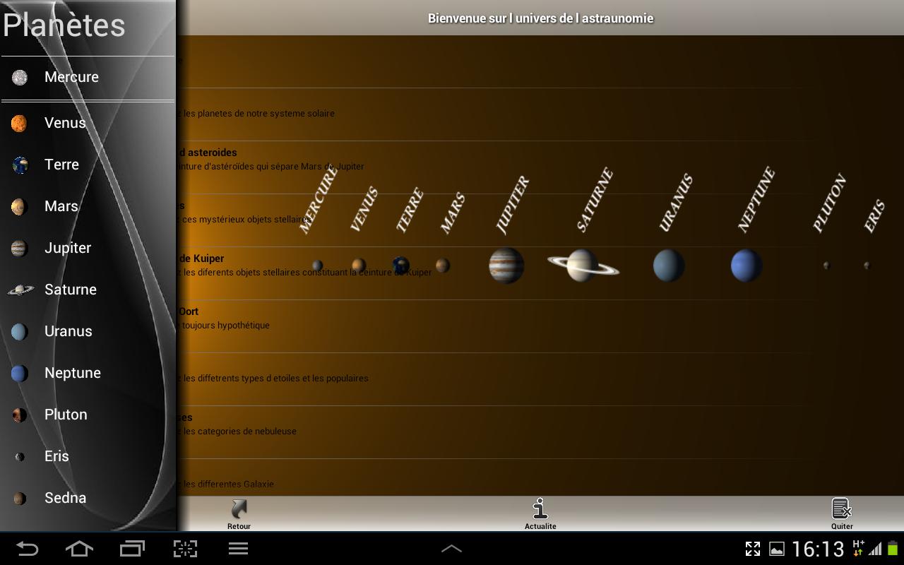 Univers Astronomie info