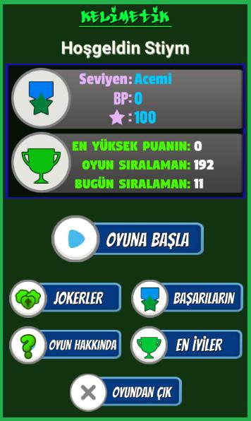 Kelime Oyunu - KelimetiK