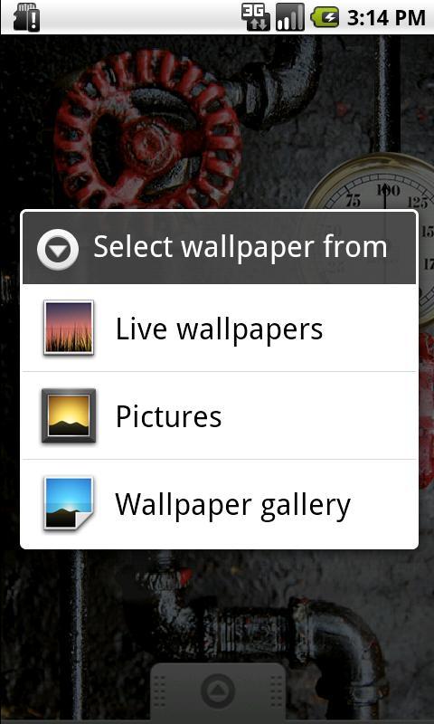 Steam Gauge Live Wallpaper