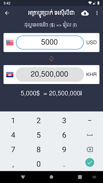Khmer Exchange Rate