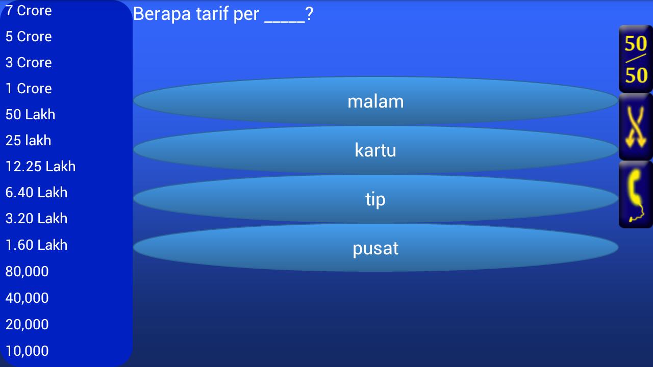Indonesian Millionaire kuis
