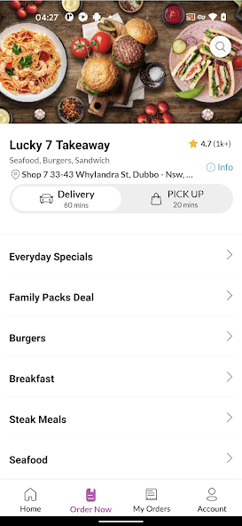 Lucky 7 Takeaway