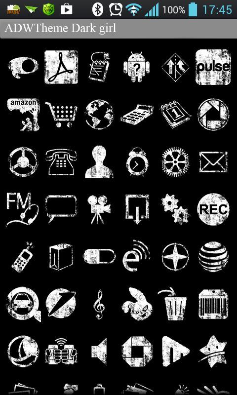 ADWTheme Dark girl