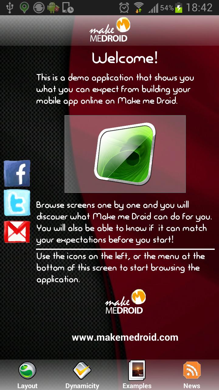 Make me Droid Demo