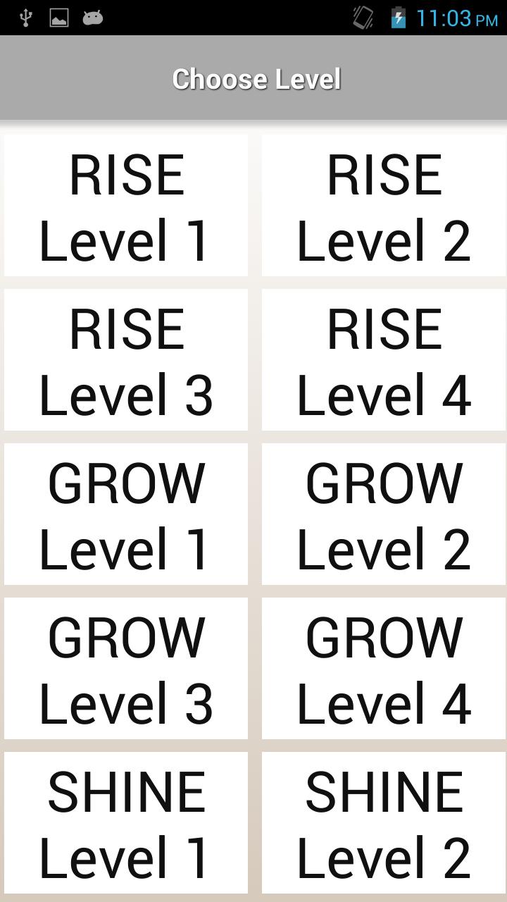 Answers for Word Scapes