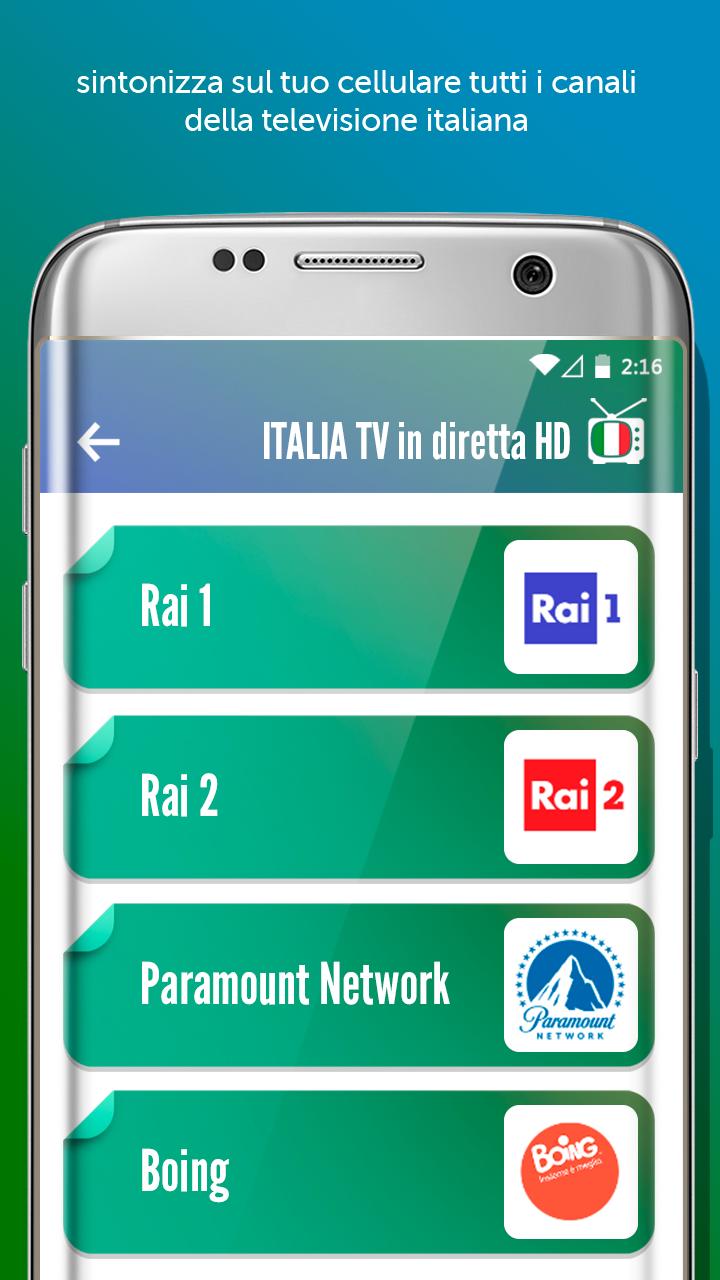 TV Italia Gratuiti Tutti i canali TV