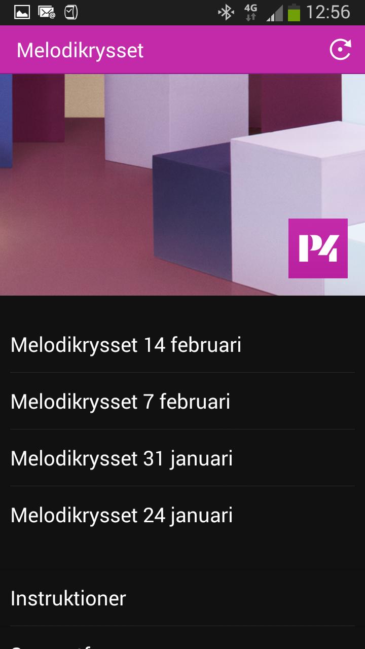 Gamla Melodikrysset i P4