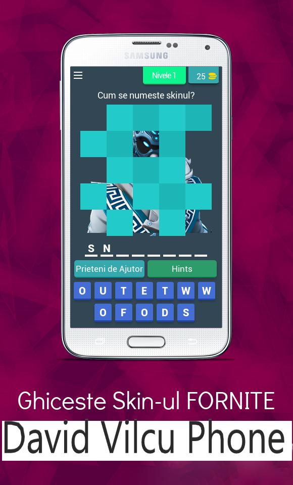 Ghiceste Skin-ul FORNITE