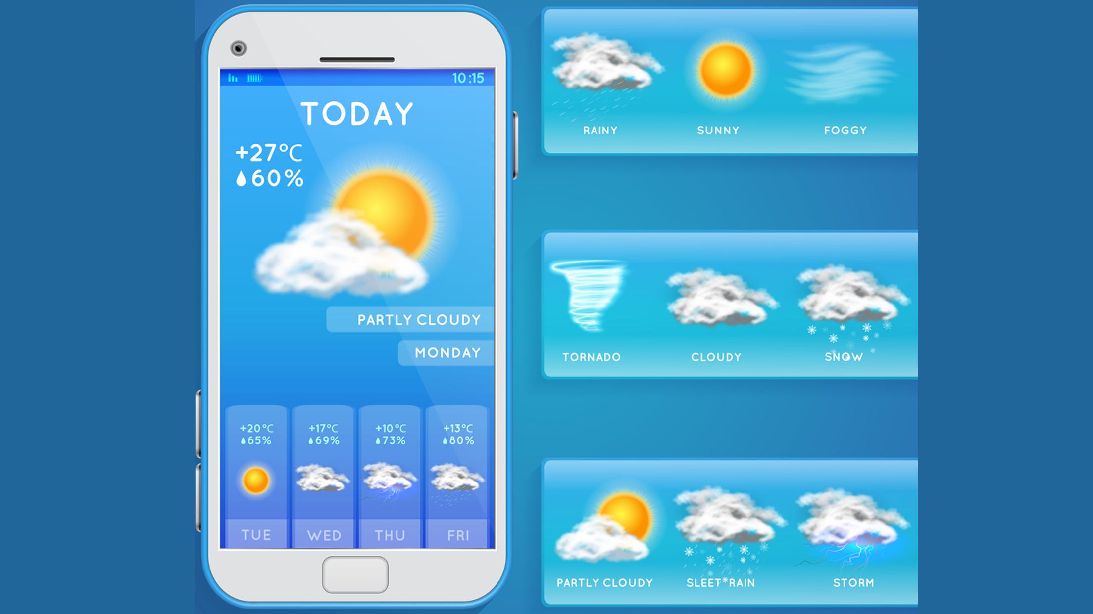 Best Weather Widget & Battery Checker New 2017
