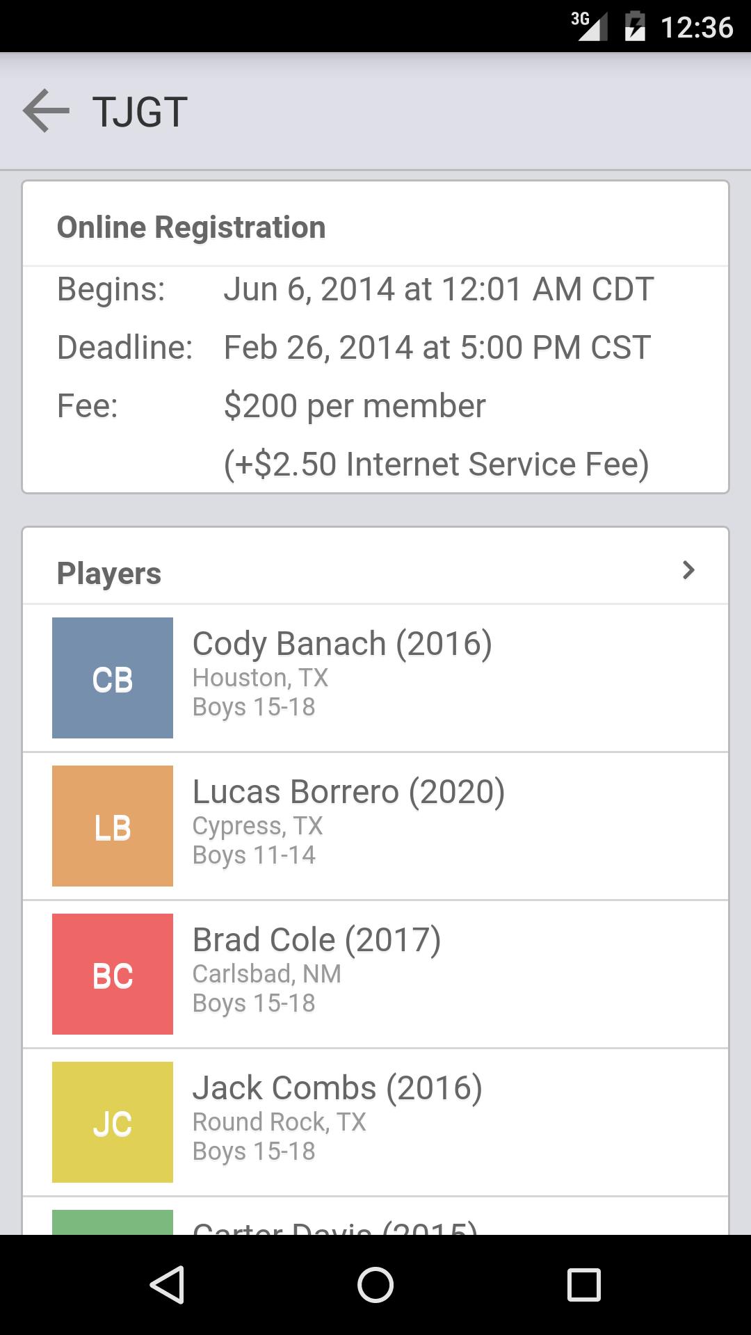 Texas Junior Golf Tour