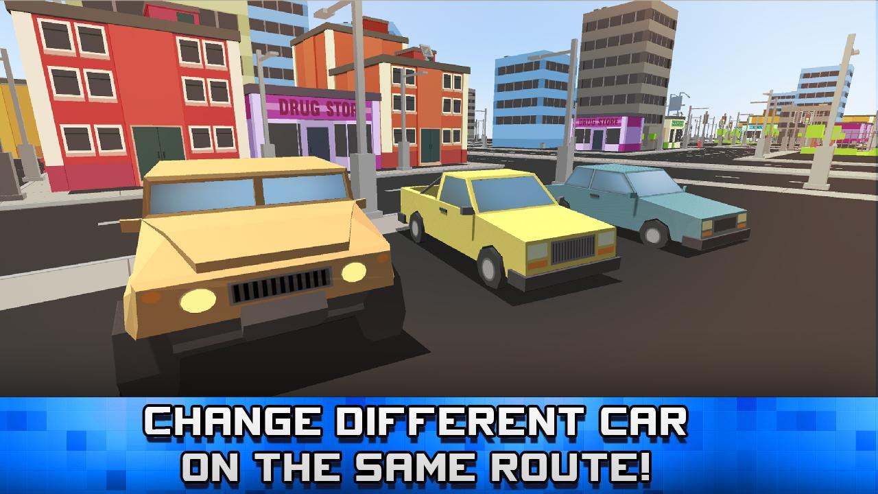 Blocky Highway: Avoid Commute