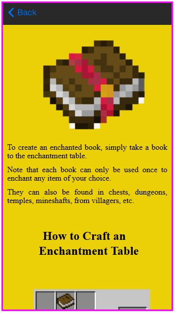 Recipe Guide For MC