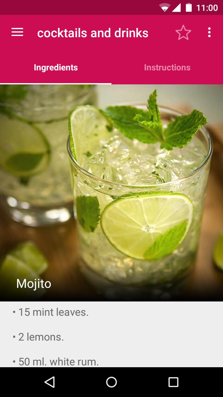 Cocktails and Drinks