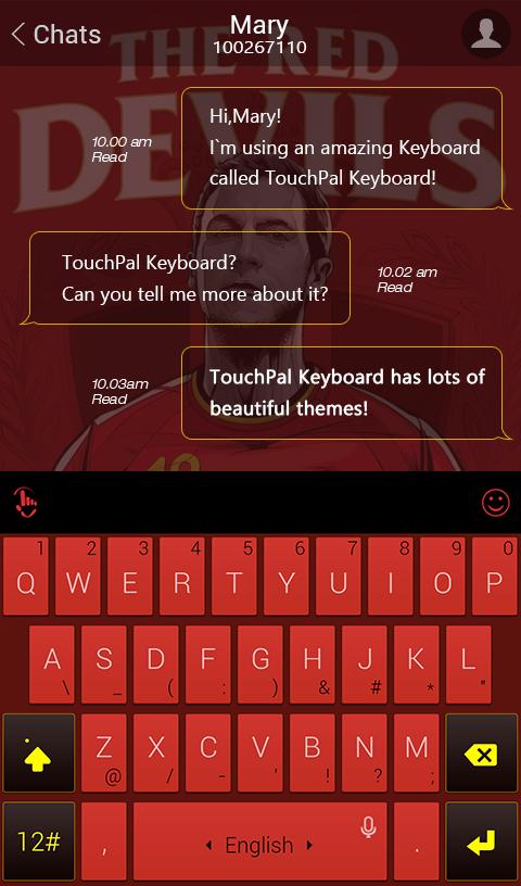 TouchPal Belgium_FIFA Theme