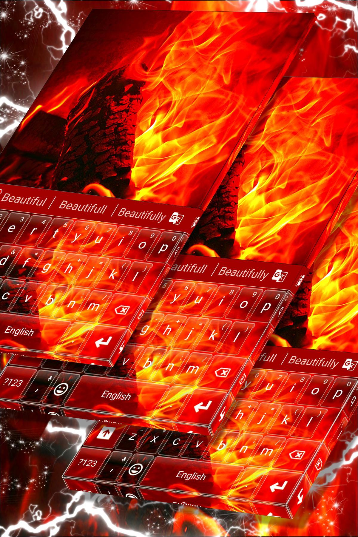 Flame Keyboard Theme