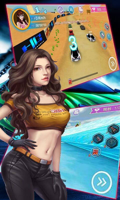 Racing hero(3D speed car)