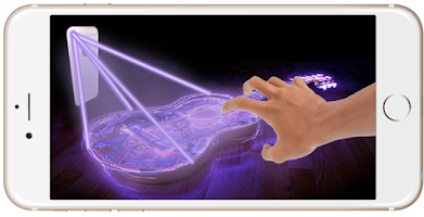 Guitar Hologram Simulator