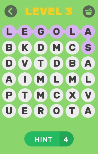 Word Search - Lord Of The Rings (LOTR)