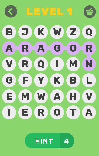 Word Search - Lord Of The Rings (LOTR)