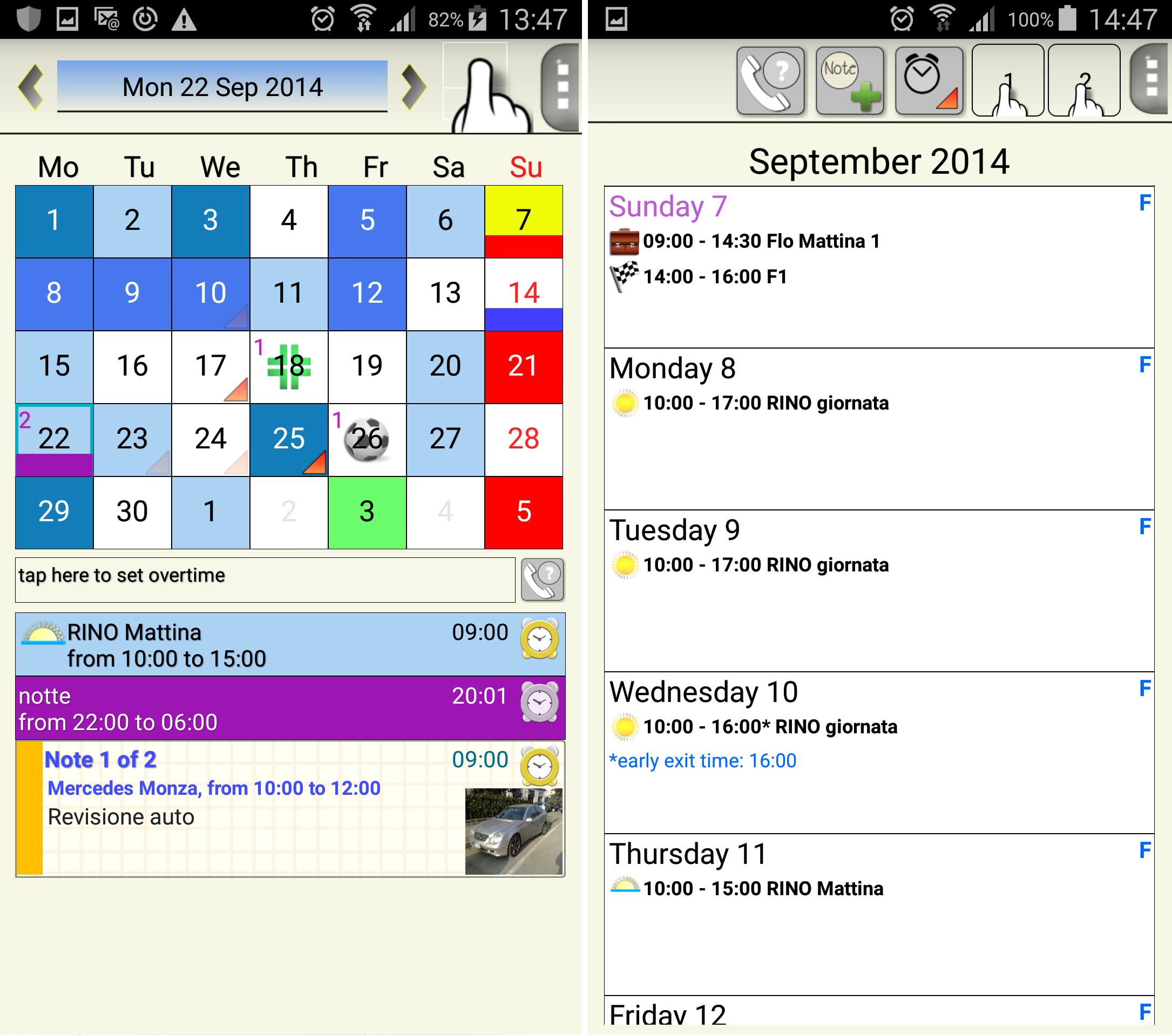 WorkShift Agenda Lite