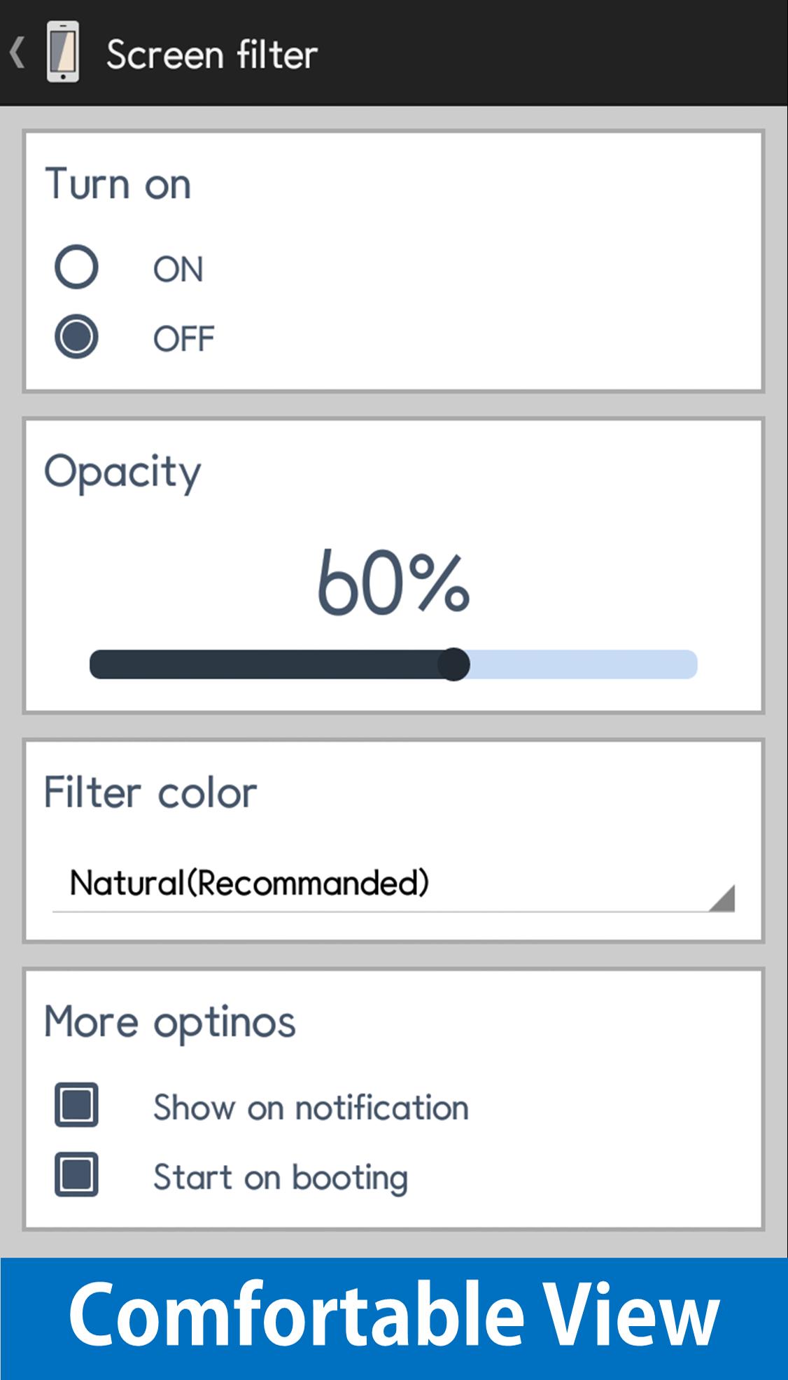Screen Filter Anti Blue Light
