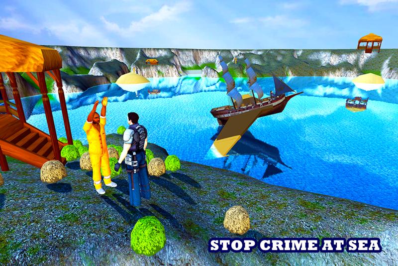 Police Flying Boat Simulator